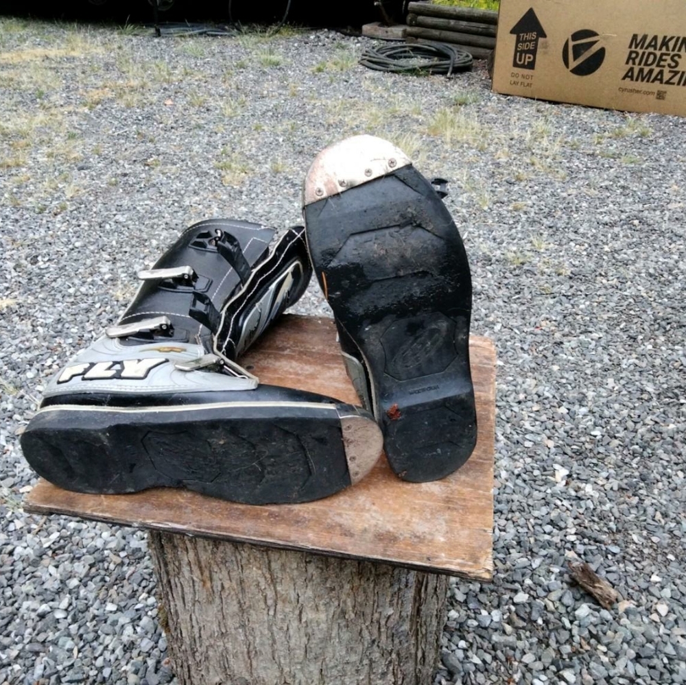 Gly 808 motorcycle racing boots